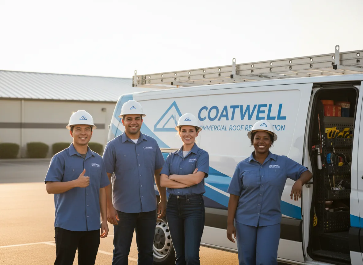 Commercial roof coating company in Mineral Point, WI
